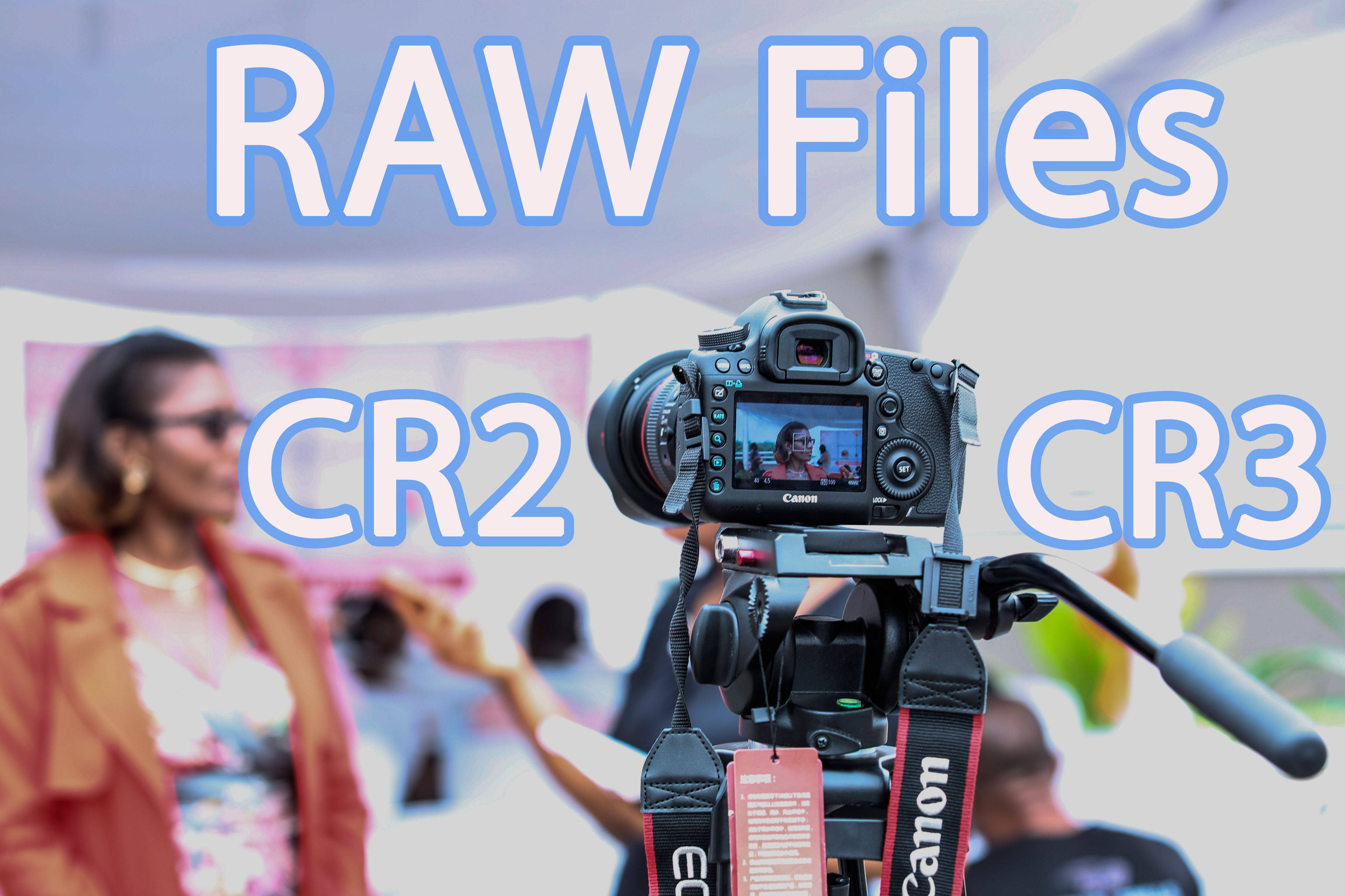 File RAW Canon CR2 dan CR3 untuk dikonversi..