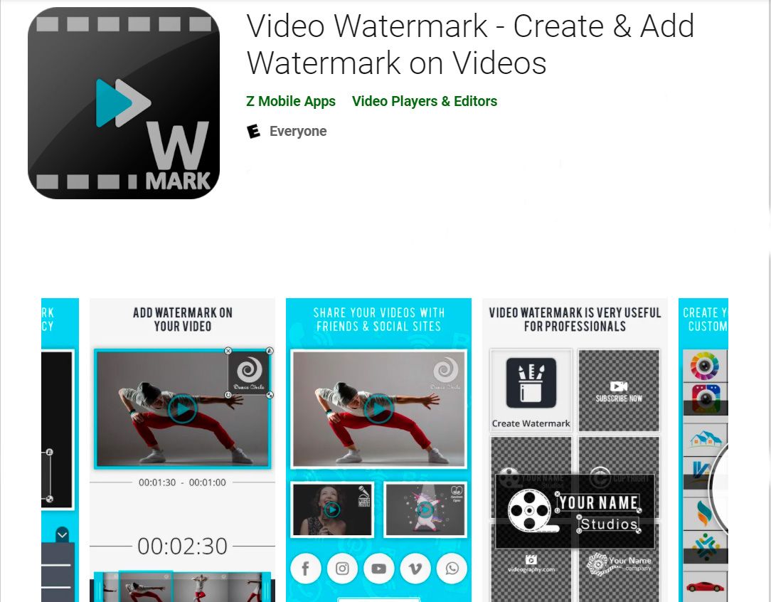 Video Watermark - Buat & Tambahkan Watermark pada Video..