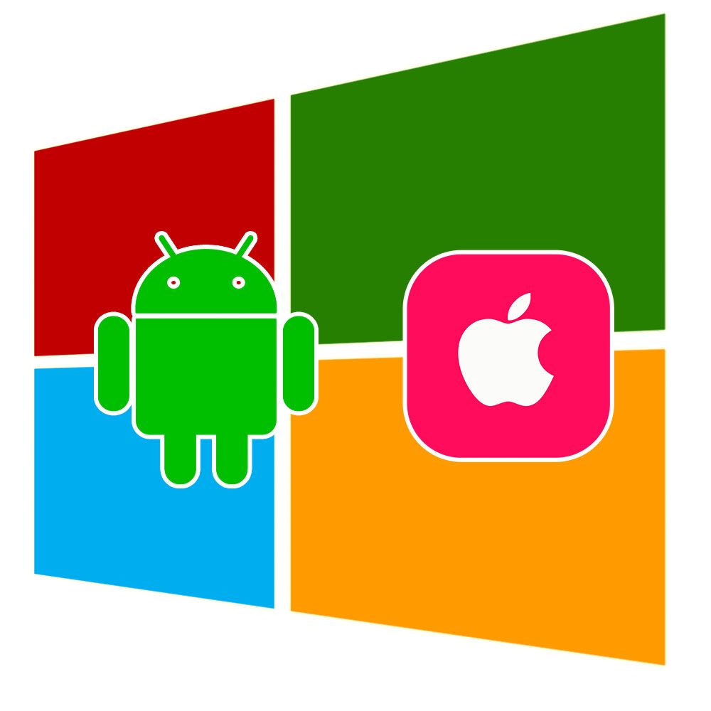 Buat ikon untuk Windows, Android, iOS.