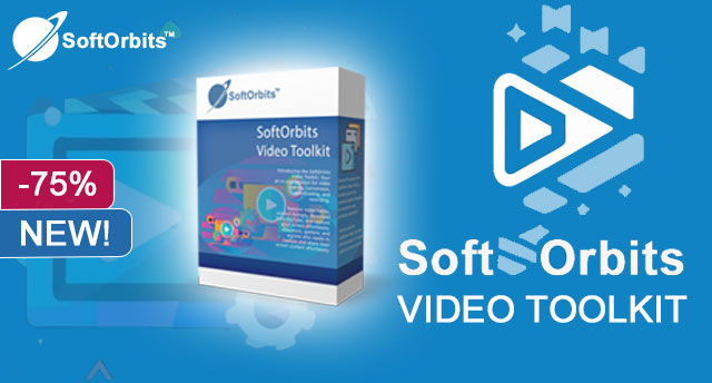 SoftOrbits Video Toolkit Tangkapan Layar